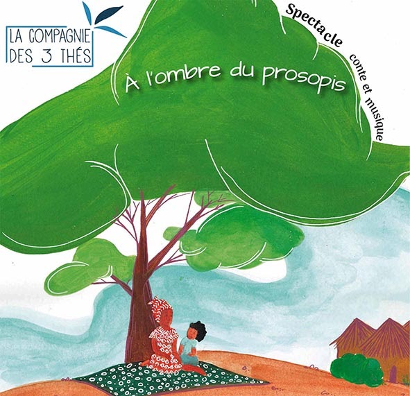 Illustration du spectacle " A l'ombre du prosopis", spectacle Mamadou Sall